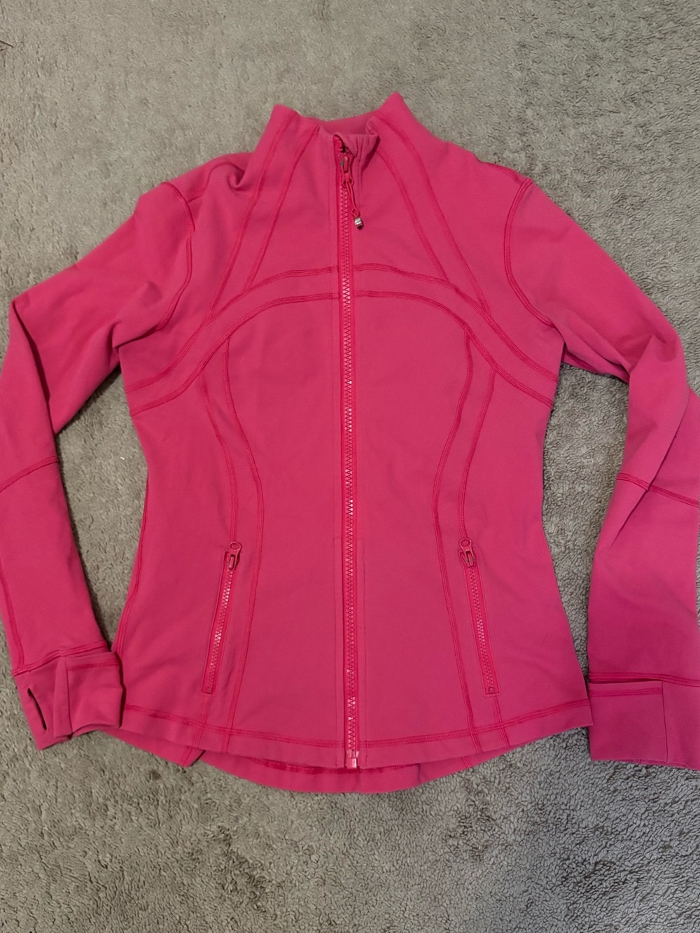 lululemon athletica Hot Pink Full-Zip Women's Jacket